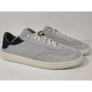 Olukai Punini Sneakers Men's Size 13 Vapor Trench Blue Gray Lace Up Casual Shoes